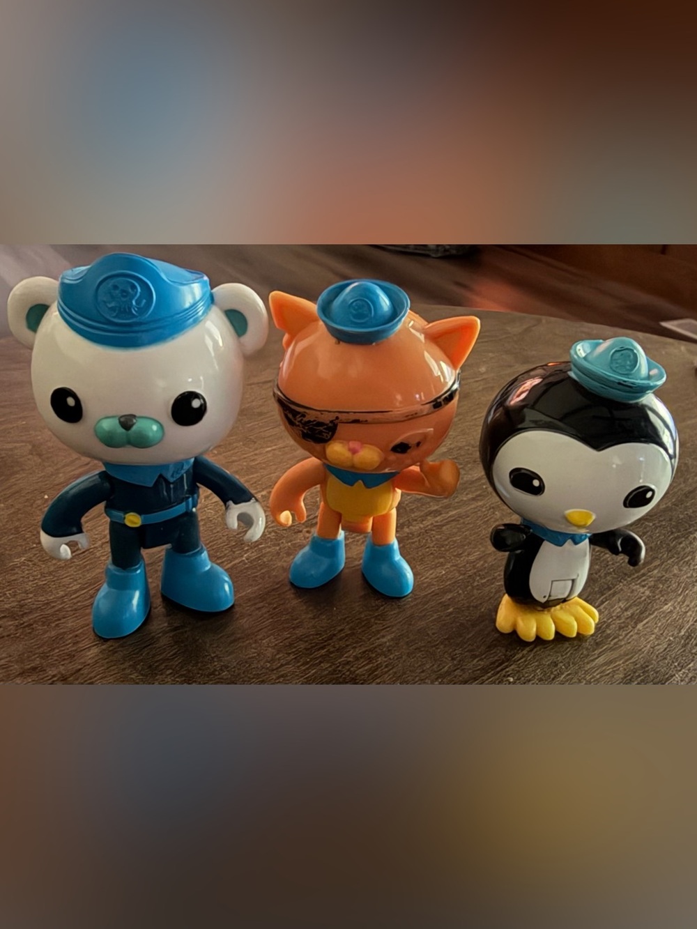 Octonauts Figure set of 3 (Mattel, 2010)